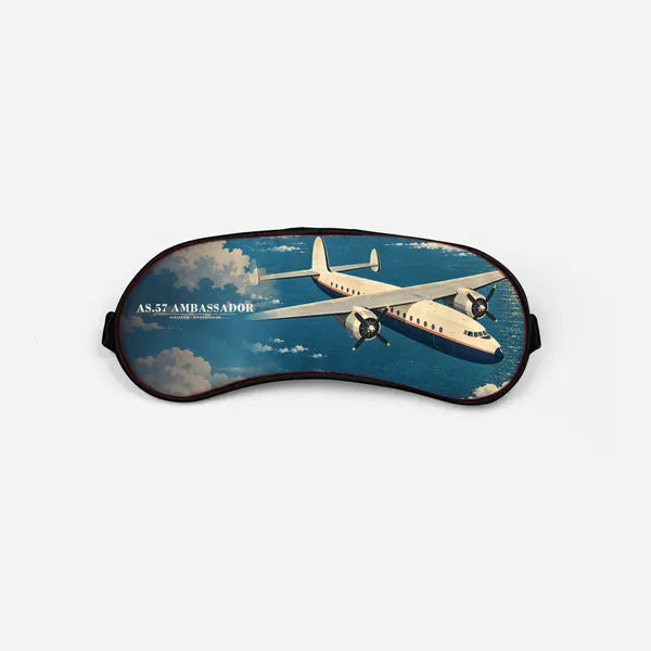 Airspeed AS.57 Ambassador - 3D - Sleep Mask - Full Print