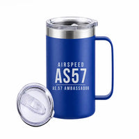 Thumbnail for Airspeed AS.57 Ambassador - Beverage Mug - Tag - Blue