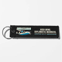 Thumbnail for Airspeed AS.57 Ambassador Aviator Key Chains - Black - Cartoon