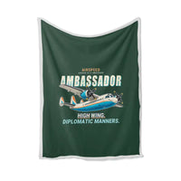 Thumbnail for Airspeed AS.57 Ambassador - Cartoon - Blanket - Dark Green