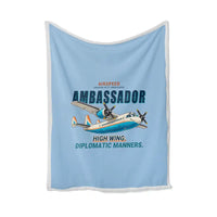 Thumbnail for Airspeed AS.57 Ambassador - Cartoon - Blanket - Light Blue