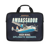 Thumbnail for Airspeed AS.57 Ambassador - Cartoon - Laptop Bag