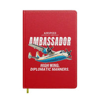 Thumbnail for Airspeed AS.57 Ambassador - Cartoon - Notebook - Red
