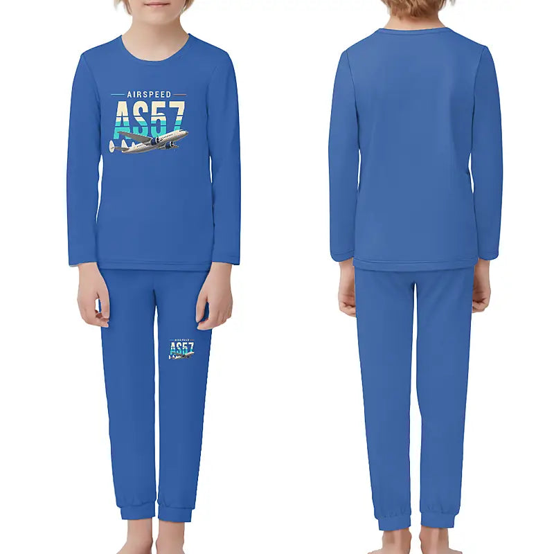 Airspeed AS.57 Ambassador - Children Pajamas - Original Chest - Blue