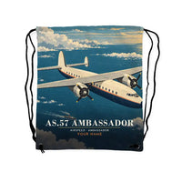 Thumbnail for Airspeed AS.57 Ambassador - Drawstring Bag - 3D Scene + Name