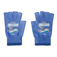Thumbnail for Airspeed AS.57 Ambassador - Gloves - Cut - Cartoon + Name - Blue