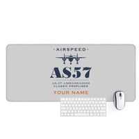 Thumbnail for Airspeed AS.57 Ambassador - Heritage + Name - Desk Mat - Light Gray