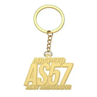 Thumbnail for Airspeed AS.57 Ambassador - Hollow Key Chain - Tag - Gold