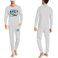 Thumbnail for Airspeed AS.57 Ambassador - Men Pajamas - Original Chest - Light Gray