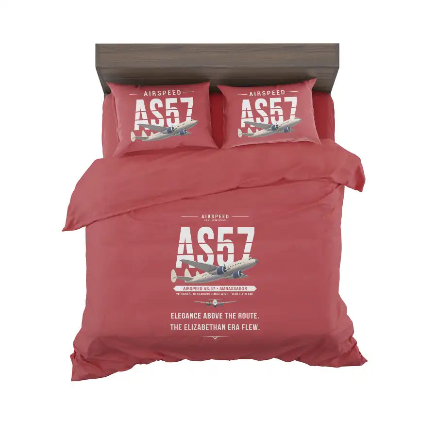 Airspeed AS.57 Ambassador - Original - Bedding Set - Red
