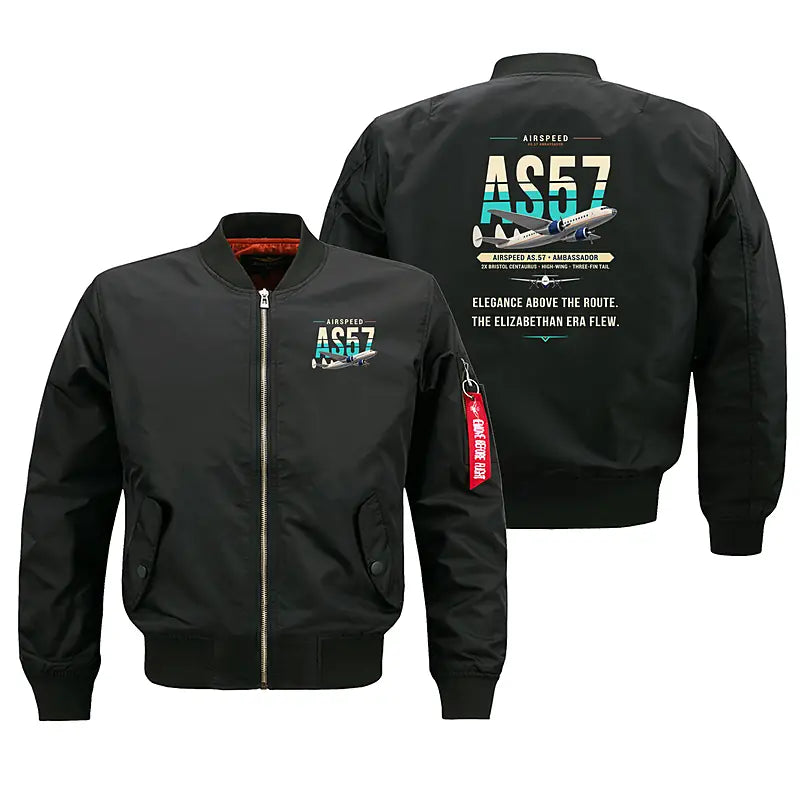 Airspeed AS.57 Ambassador - Original - Bomber Jacket - Black