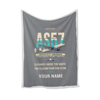 Thumbnail for Airspeed AS.57 Ambassador - Original + Name - Blanket - Gray