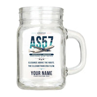Thumbnail for Airspeed AS.57 Ambassador - Original + Name - Cocktail Glass (Mason Jar)