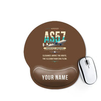 Thumbnail for Airspeed AS.57 Ambassador - Original + Name - Ergonomic Mouse Pad - Brown