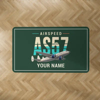 Thumbnail for Airspeed AS.57 Ambassador - Original + Name - Rectangle Carpet - Dark Green