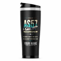 Thumbnail for Airspeed AS.57 Ambassador - Original + Name - Stainless Steel (No Holder) - Black