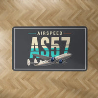 Thumbnail for Airspeed AS.57 Ambassador - Original - Rectangle Carpet - Dark Gray