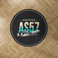 Thumbnail for Airspeed AS.57 Ambassador - Original - Round Carpet - Black