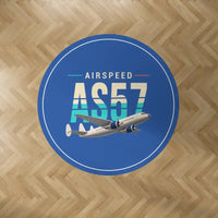 Thumbnail for Airspeed AS.57 Ambassador - Original - Round Carpet - Blue