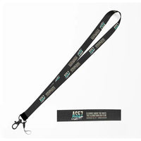 Thumbnail for Airspeed AS.57 Ambassador Lanyard & ID Holders lanyard - Original - Black