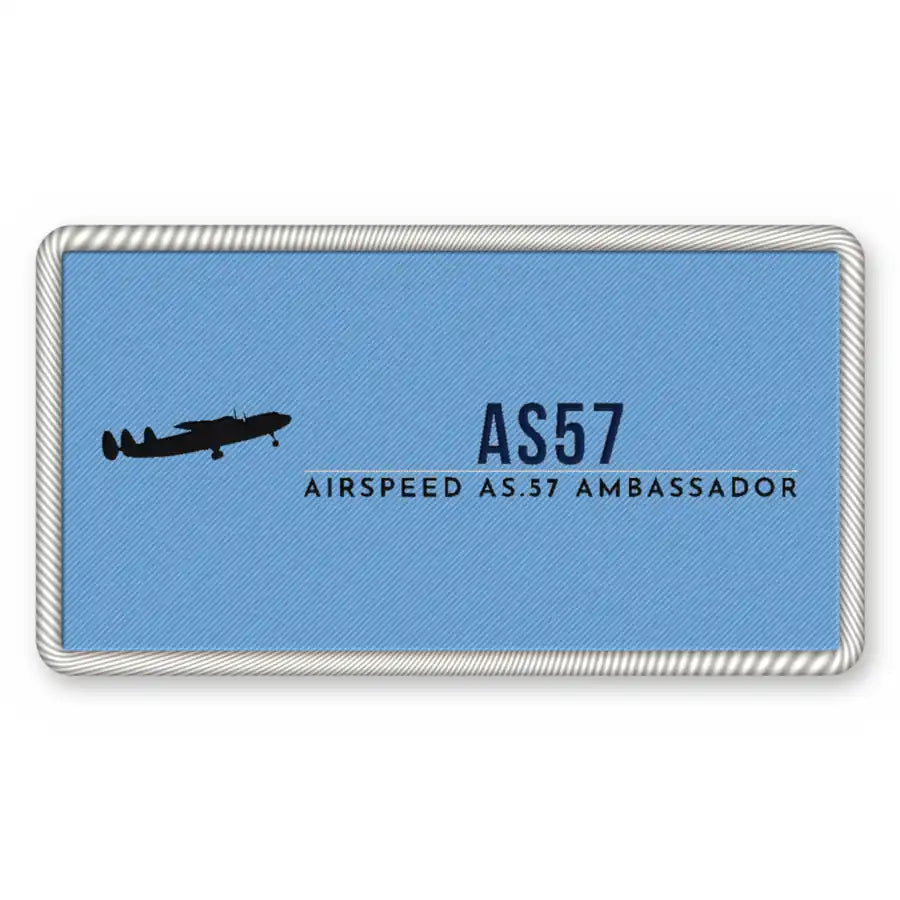 Airspeed AS.57 Ambassador Patches - Rectangle - Sky Navy