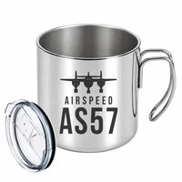 Thumbnail for Airspeed AS.57 Ambassador - Portable Mug - Heritage - Silver