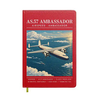 Thumbnail for Airspeed AS.57 Ambassador - Poster - Notebook - Red