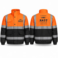 Thumbnail for Airspeed AS.57 Ambassador Reflective Winter Jackets - Heritage - Orange & Navy