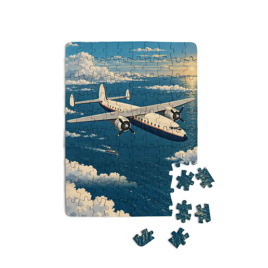 Airspeed AS.57 Ambassador - Vertical - Canvas Puzzle