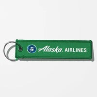 Thumbnail for Alaska Airlines Crew & Staff Tag Key Chains - Green