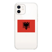 Thumbnail for Albania Designed Transparent Silicone iPhone Cases
