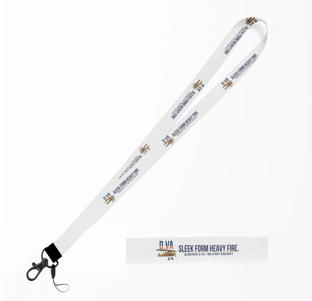 Albatros D.Va lanyard - white