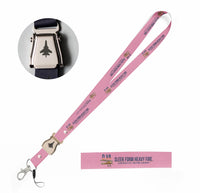 Thumbnail for Albatros D.Va seat belt lanyard - pink