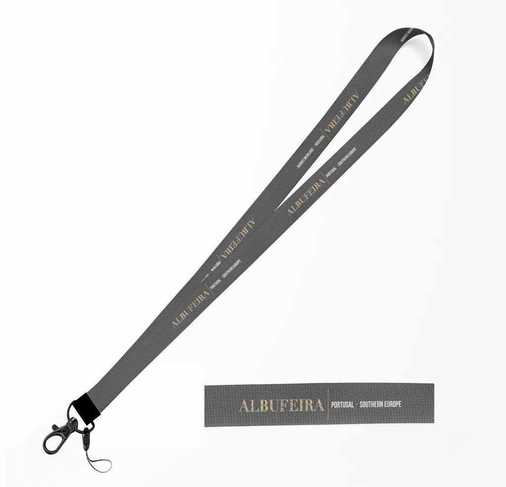 Albufeira City Series lanyard - gray