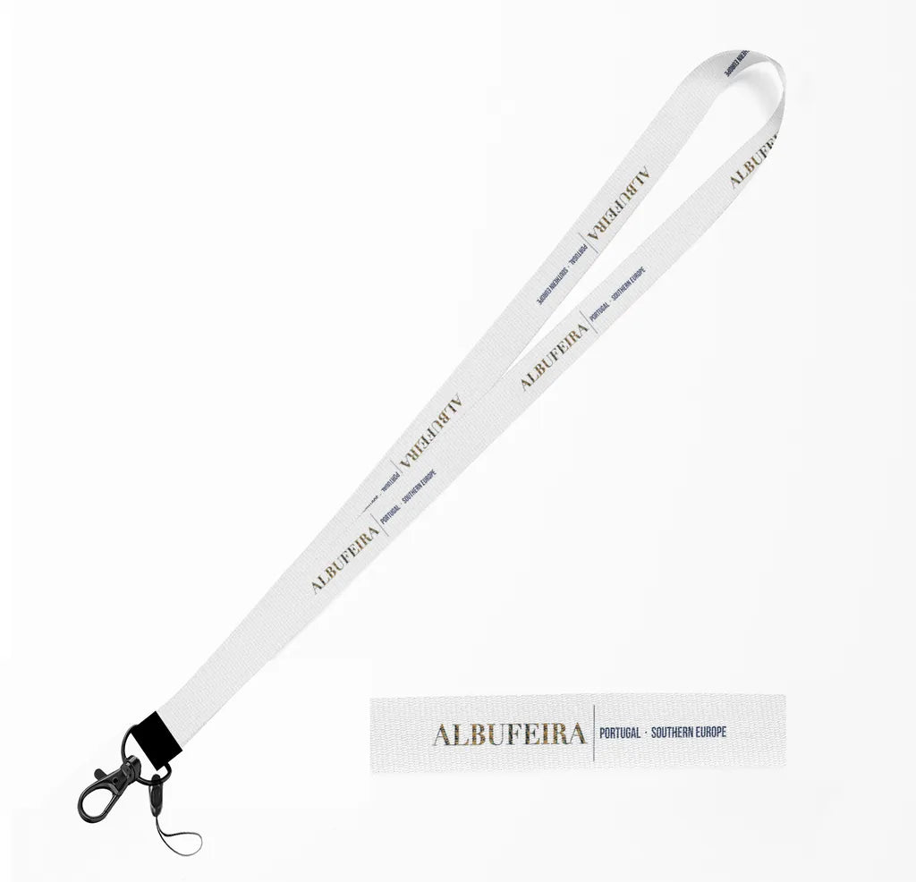Albufeira City Series lanyard - white