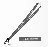 Thumbnail for Albuquerque International Sunport (ABQ) lanyard - gray