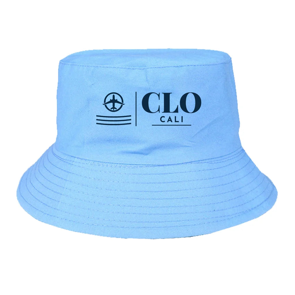 Alfonso Bonilla Aragon International Airport (CLO) summer hat - light blue