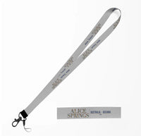 Thumbnail for Alice Springs City Series lanyard - light gray