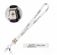 Thumbnail for Alice Springs City Series seat belt lanyard - white