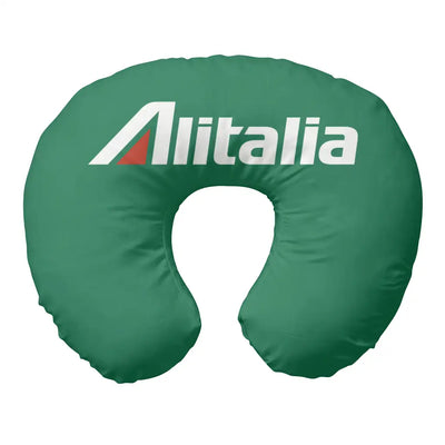 Alitalia Airlines Designed Travel & Boppy Pillows