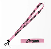 Thumbnail for Alitalia Airlines lanyard - pink