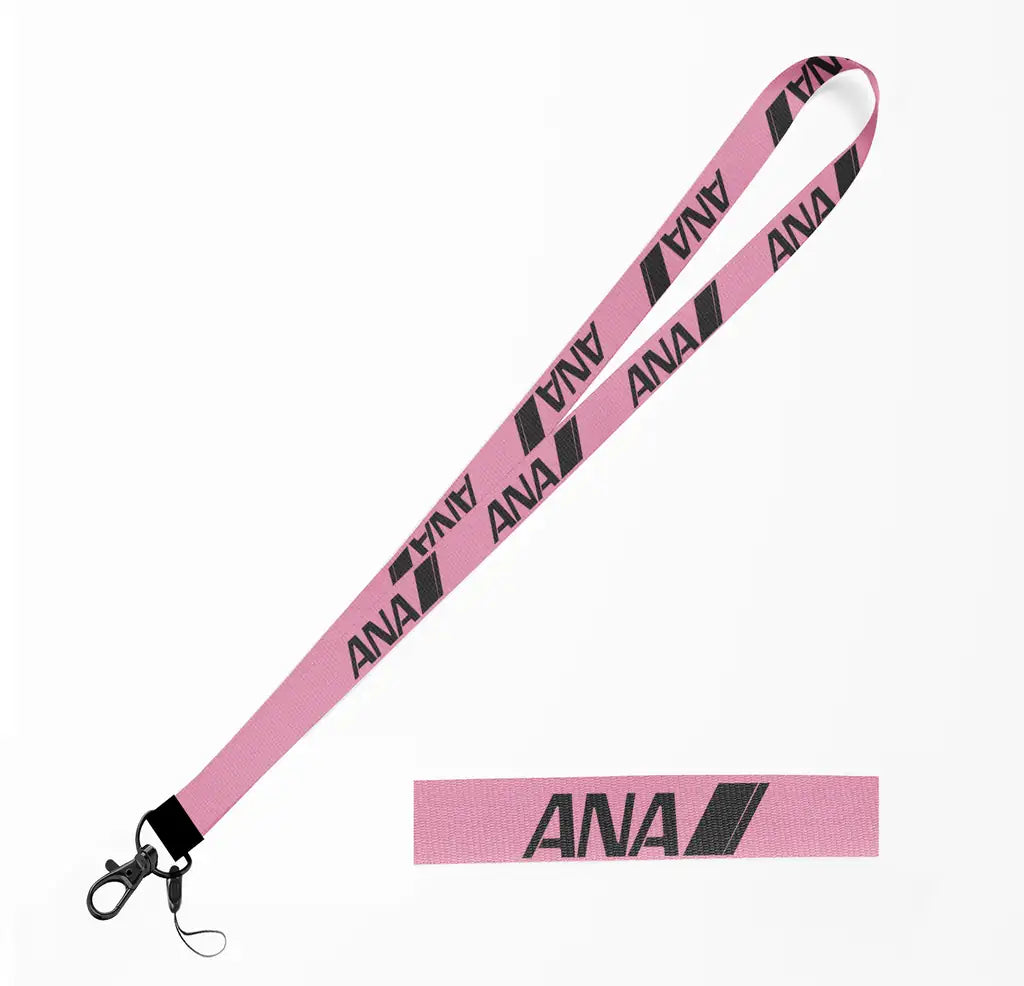 All Nippon Airways lanyard - pink