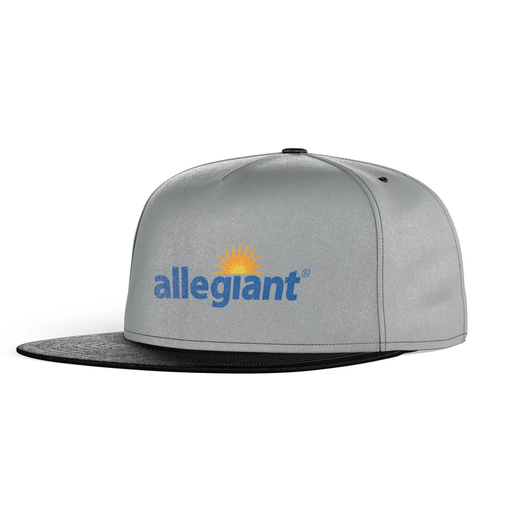 Allegiant Air Airlines snapback - gray & black
