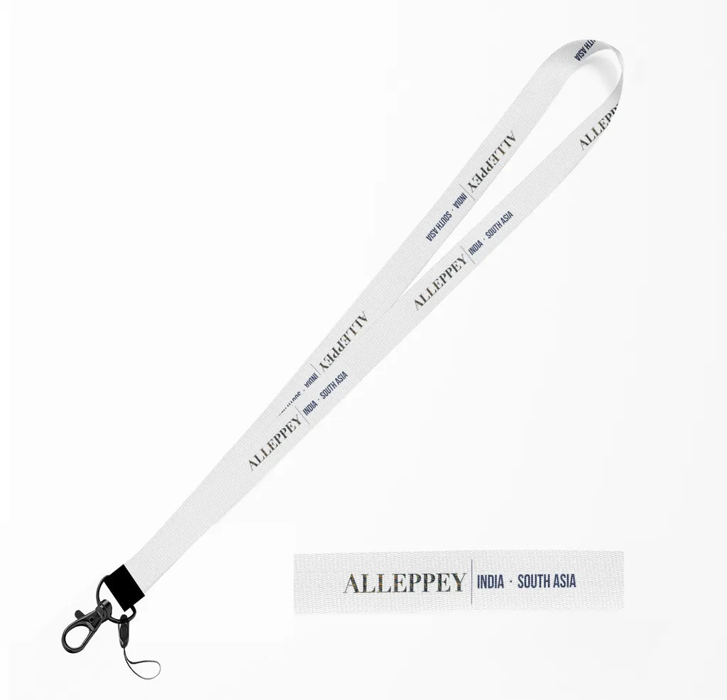 Alleppey City Series lanyard - white