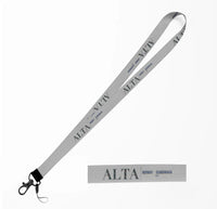 Thumbnail for Alta City Series lanyard - light gray