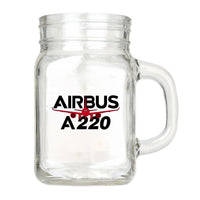 Thumbnail for Amazing Airbus A220 Designed Cocktail Glasses