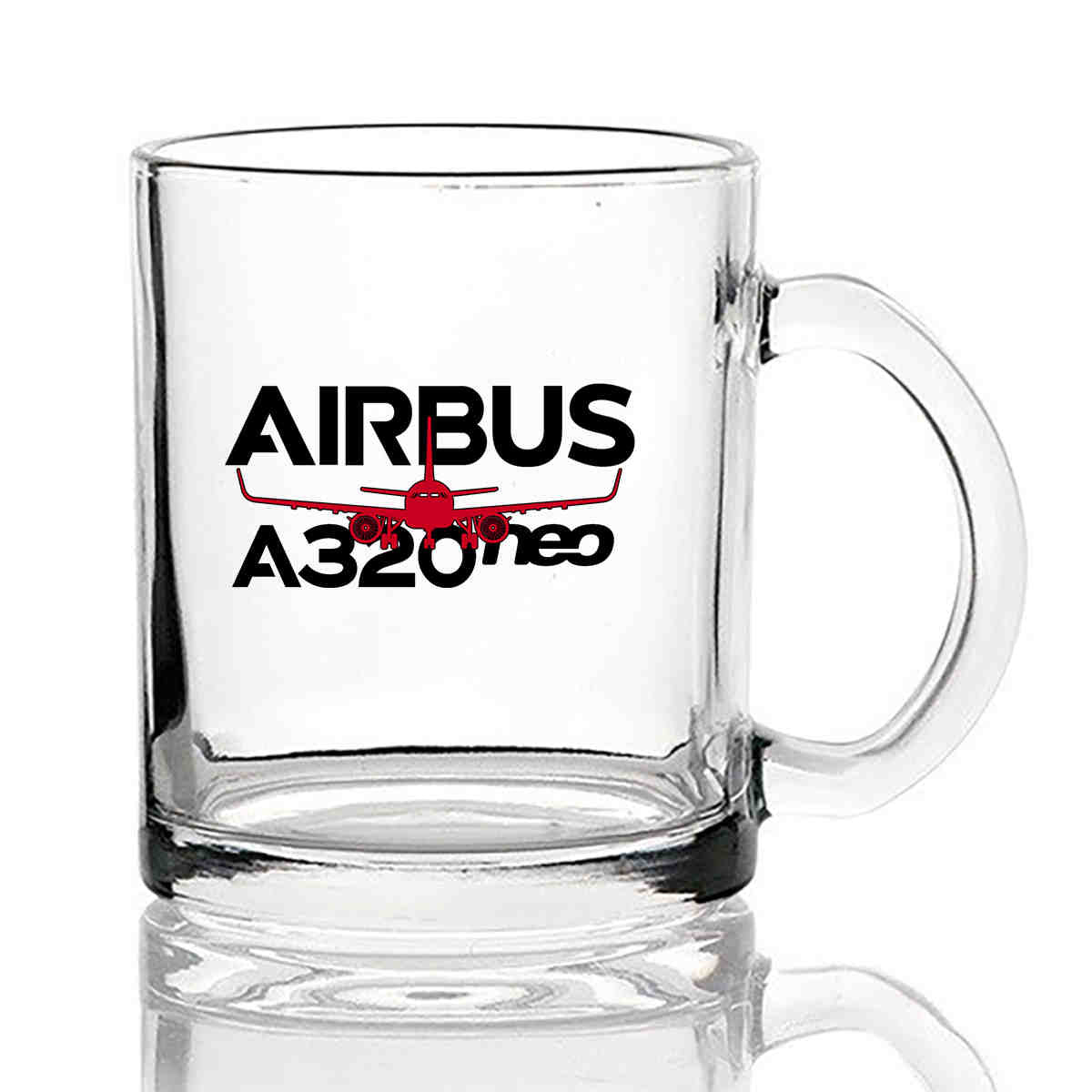 Amazing Airbus A320neo Designed Coffee & Tea Glasses