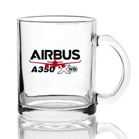 Thumbnail for Amazing Airbus A350 XWB Designed Coffee & Tea Glasses