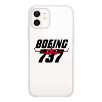 Thumbnail for Amazing Boeing 737 Designed Transparent Silicone iPhone Cases