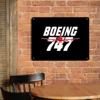 Thumbnail for Amazing Boeing 747 Printed Metal Sign